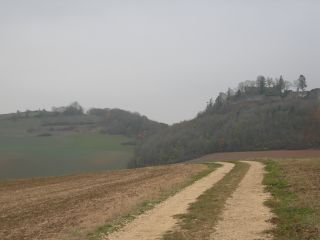 Blick zurück zum Mägdeberg