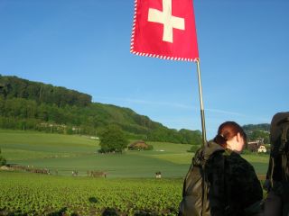 Hier hinauf