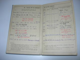 Service d'Honneur (dritte Zeile von oben)