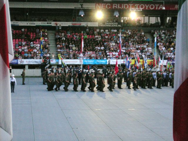 Einmarsch der Schweizer Delegation