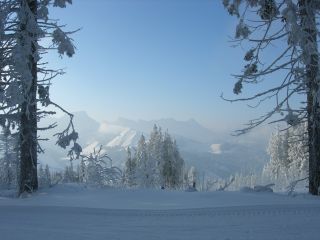 Ausblick in die Berge
